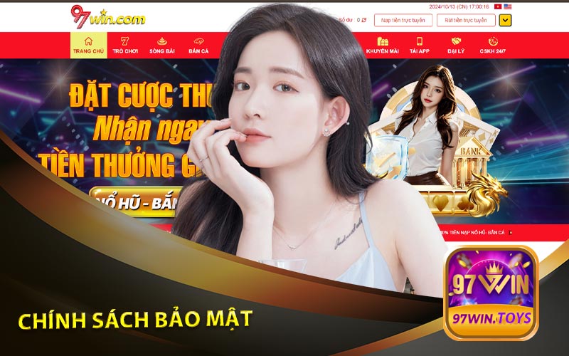 Chính Sách Bảo Mật Tại Nhà Cái 97Win