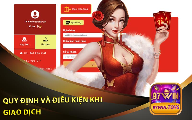 Quy Định Và Điều Kiện Khi Giao Dịch Tại Nhà Cái