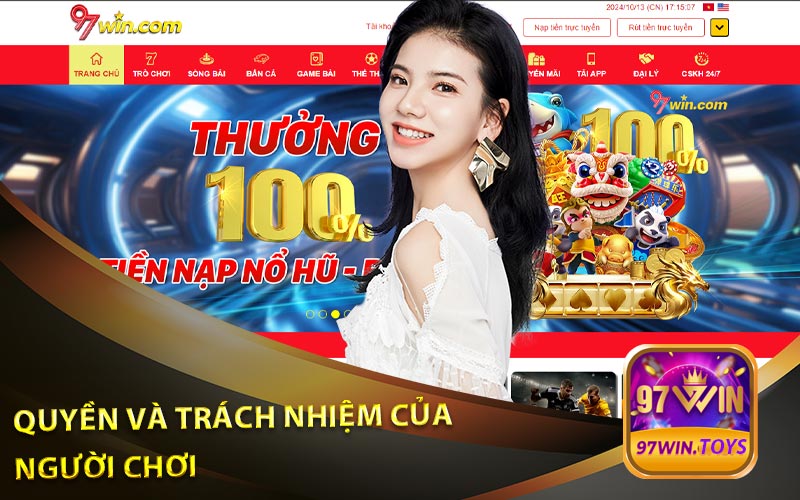 Quyền Và Trách Nhiệm Của Người Chơi Tại 97Win