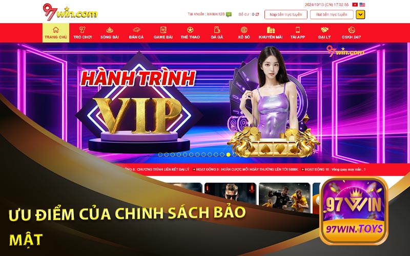 Ưu Điểm Của Chính Sách Bảo Mật Tại Nhà Cái 97Win