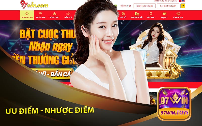 Ưu Điểm Và Nhược Điểm Khi Trải Nghiệm 97Win